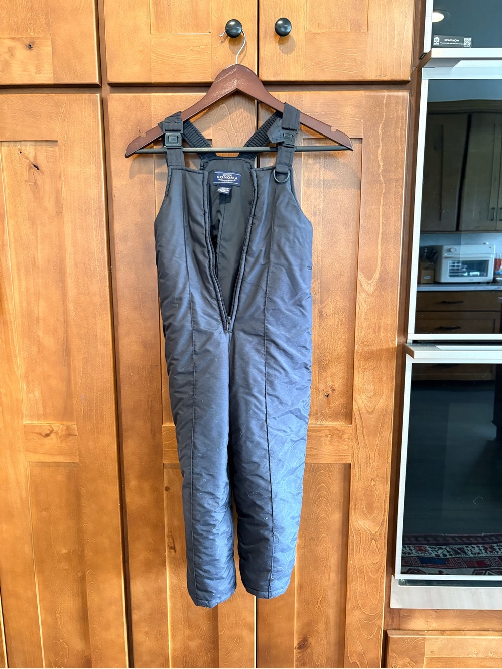 Sonoma Black Kids Snow Overalls